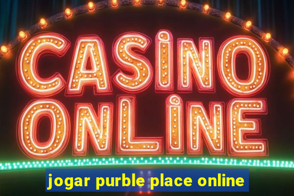 jogar purble place online